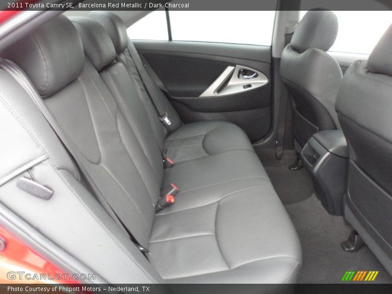 Barcelona Red Metallic / Dark Charcoal 2011 Toyota Camry SE