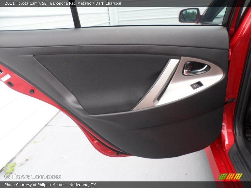 Barcelona Red Metallic / Dark Charcoal 2011 Toyota Camry SE