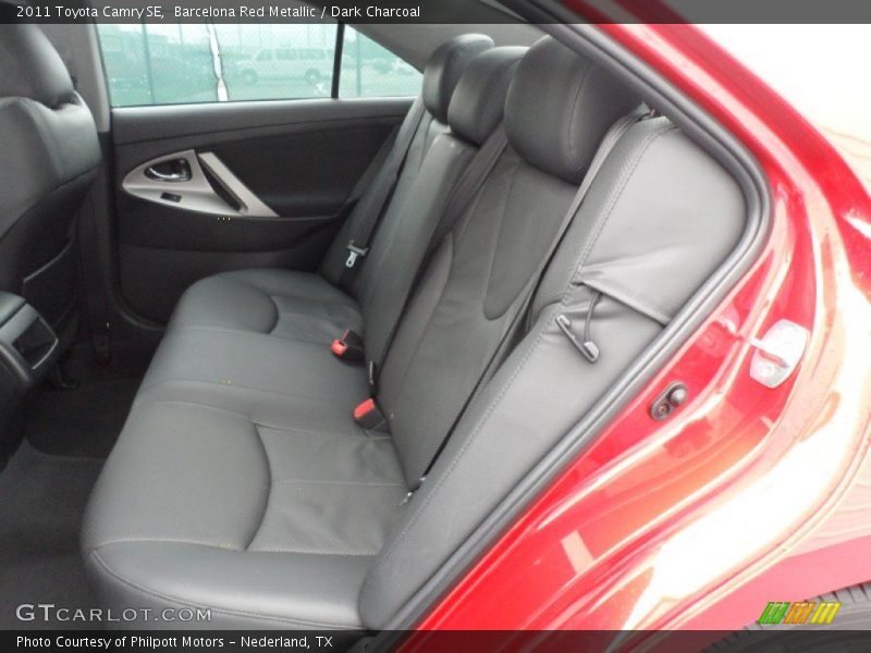 Barcelona Red Metallic / Dark Charcoal 2011 Toyota Camry SE