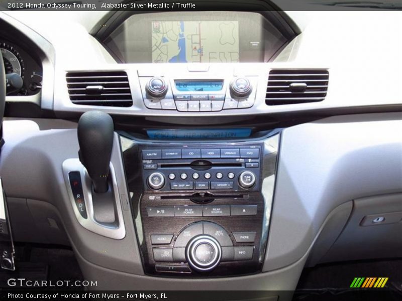 Alabaster Silver Metallic / Truffle 2012 Honda Odyssey Touring