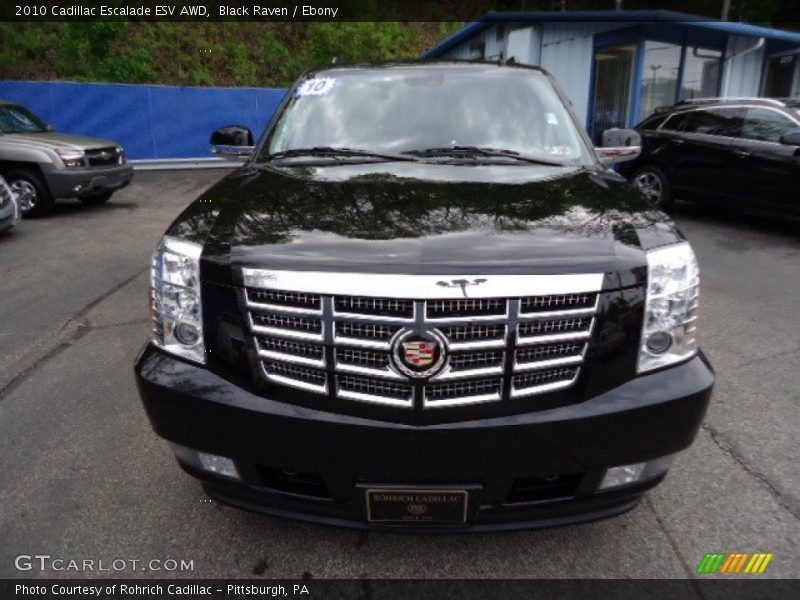 Black Raven / Ebony 2010 Cadillac Escalade ESV AWD