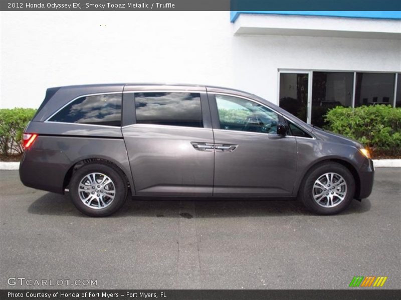 Smoky Topaz Metallic / Truffle 2012 Honda Odyssey EX