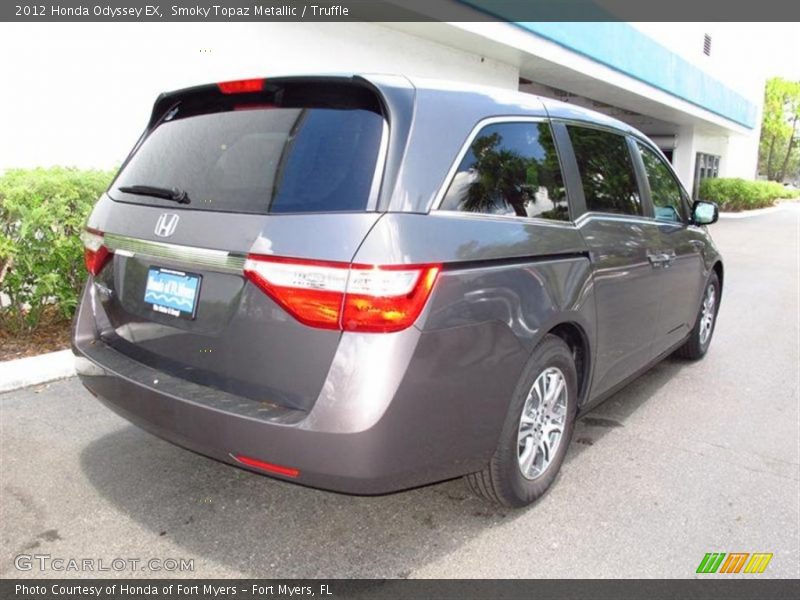 Smoky Topaz Metallic / Truffle 2012 Honda Odyssey EX