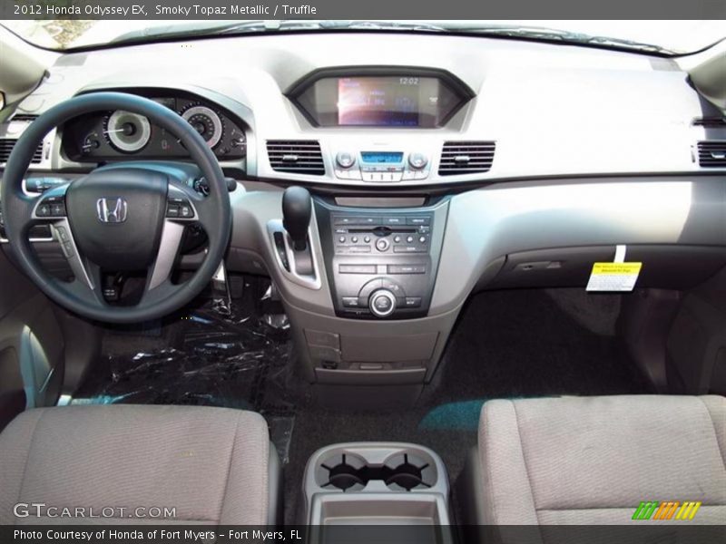 Smoky Topaz Metallic / Truffle 2012 Honda Odyssey EX