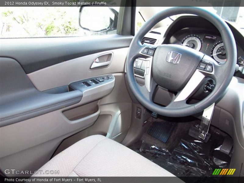 Smoky Topaz Metallic / Truffle 2012 Honda Odyssey EX