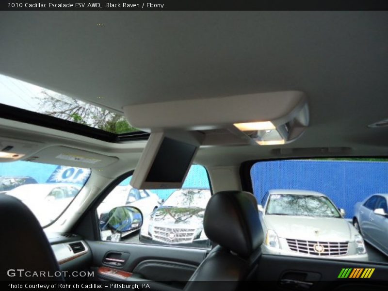 Black Raven / Ebony 2010 Cadillac Escalade ESV AWD