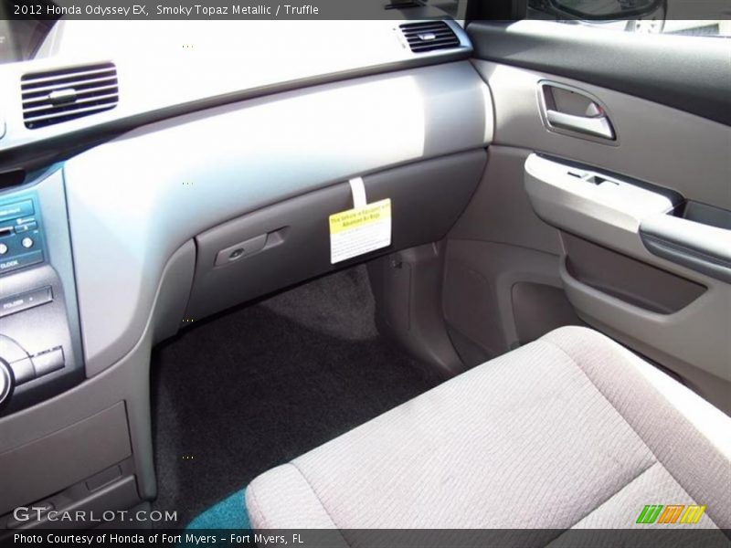 Smoky Topaz Metallic / Truffle 2012 Honda Odyssey EX