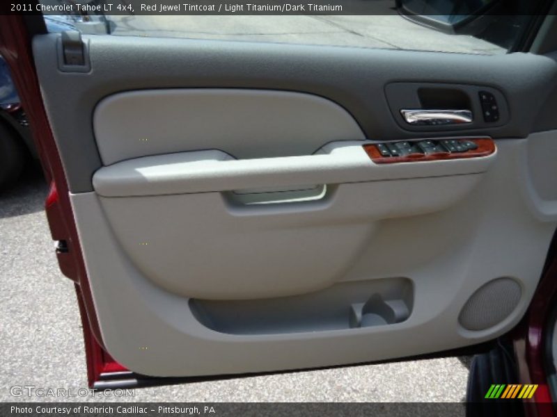 Red Jewel Tintcoat / Light Titanium/Dark Titanium 2011 Chevrolet Tahoe LT 4x4