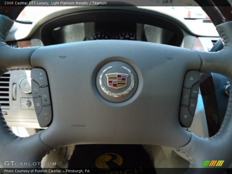 Light Platinum Metallic / Titanium 2006 Cadillac DTS Luxury