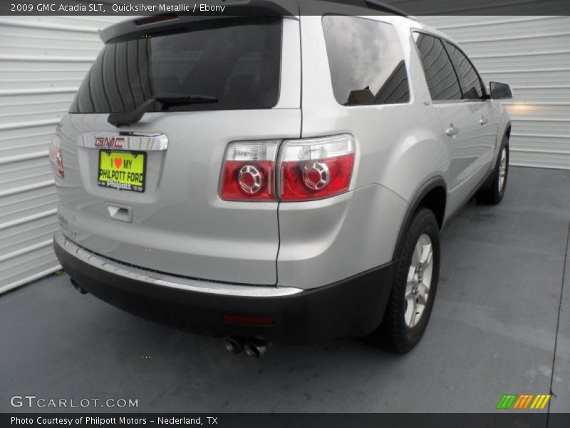 Quicksilver Metallic / Ebony 2009 GMC Acadia SLT