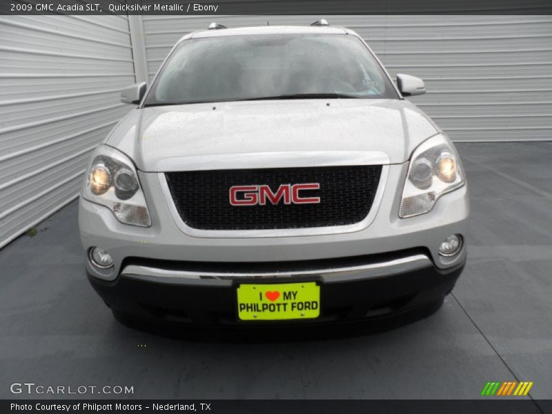Quicksilver Metallic / Ebony 2009 GMC Acadia SLT