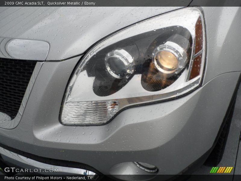 Quicksilver Metallic / Ebony 2009 GMC Acadia SLT