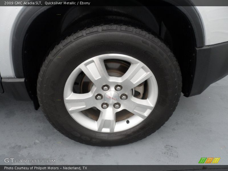 Quicksilver Metallic / Ebony 2009 GMC Acadia SLT