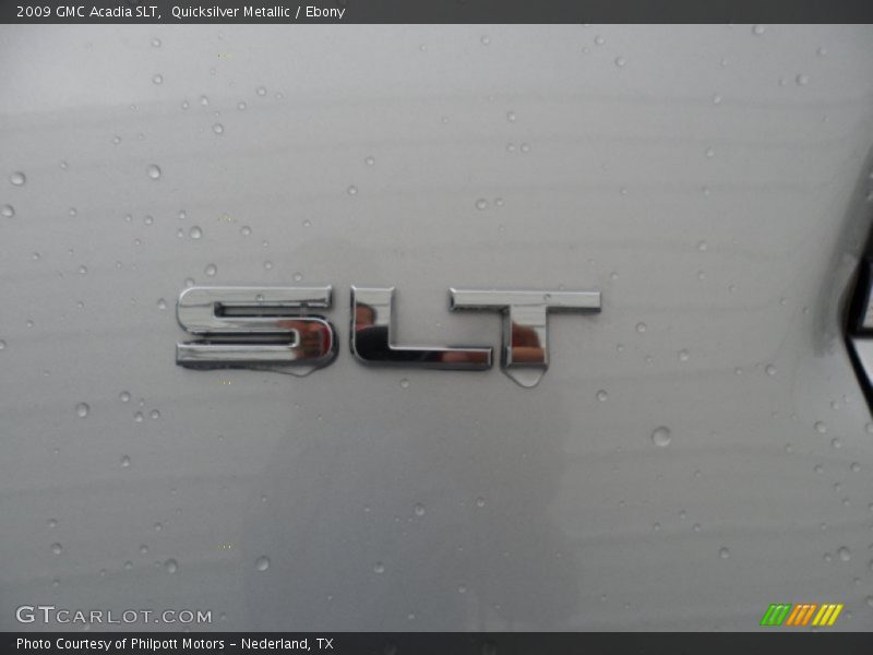 Quicksilver Metallic / Ebony 2009 GMC Acadia SLT