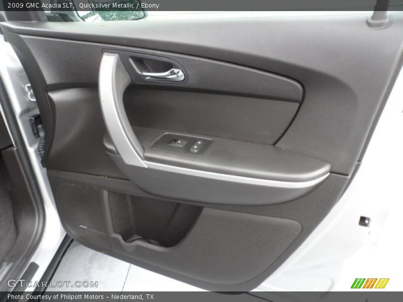 Quicksilver Metallic / Ebony 2009 GMC Acadia SLT