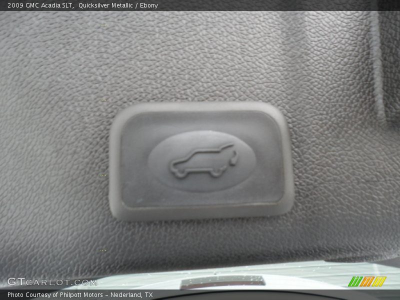 Quicksilver Metallic / Ebony 2009 GMC Acadia SLT