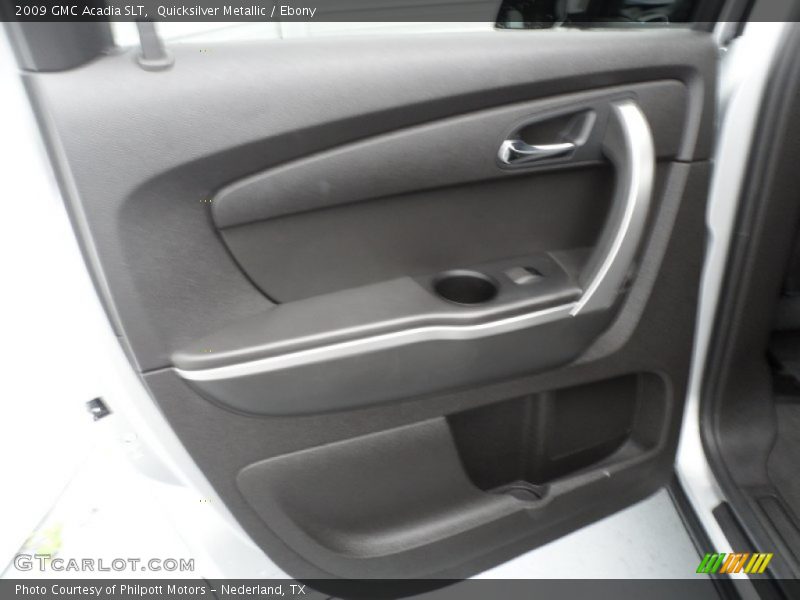 Quicksilver Metallic / Ebony 2009 GMC Acadia SLT