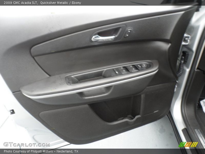 Quicksilver Metallic / Ebony 2009 GMC Acadia SLT