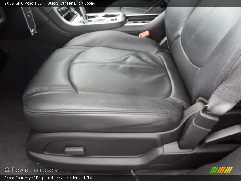 Quicksilver Metallic / Ebony 2009 GMC Acadia SLT