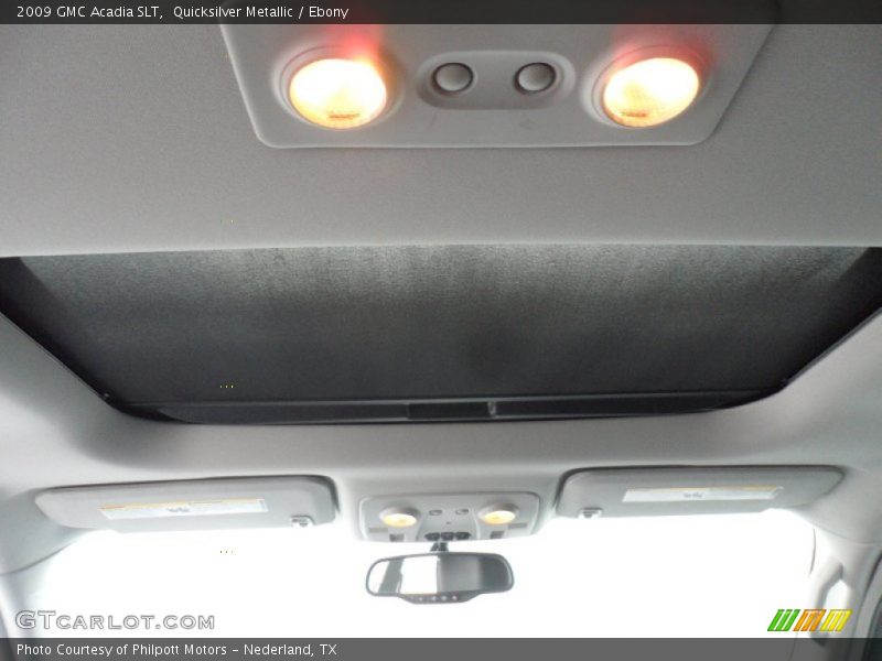 Quicksilver Metallic / Ebony 2009 GMC Acadia SLT