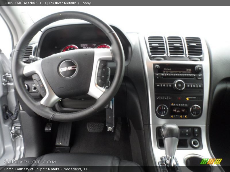 Quicksilver Metallic / Ebony 2009 GMC Acadia SLT