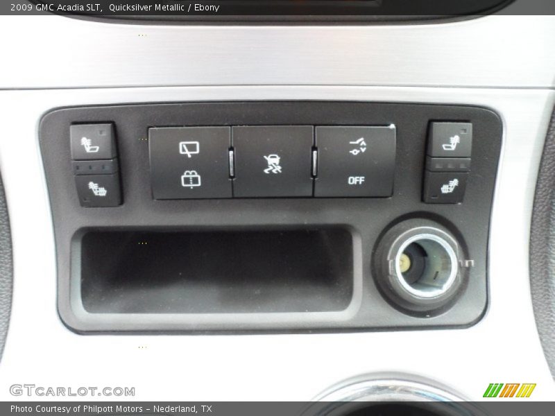 Quicksilver Metallic / Ebony 2009 GMC Acadia SLT