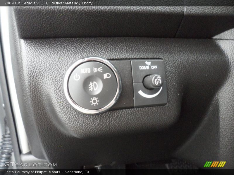 Quicksilver Metallic / Ebony 2009 GMC Acadia SLT