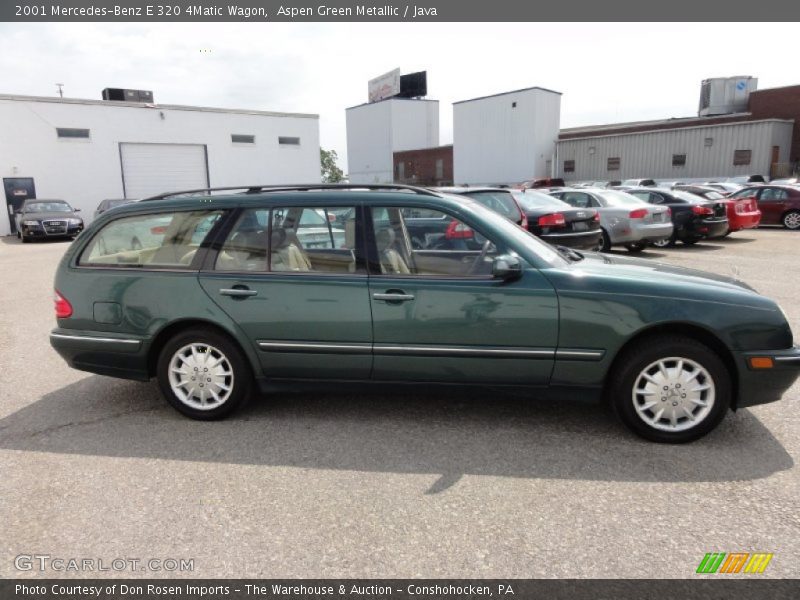 Aspen Green Metallic / Java 2001 Mercedes-Benz E 320 4Matic Wagon