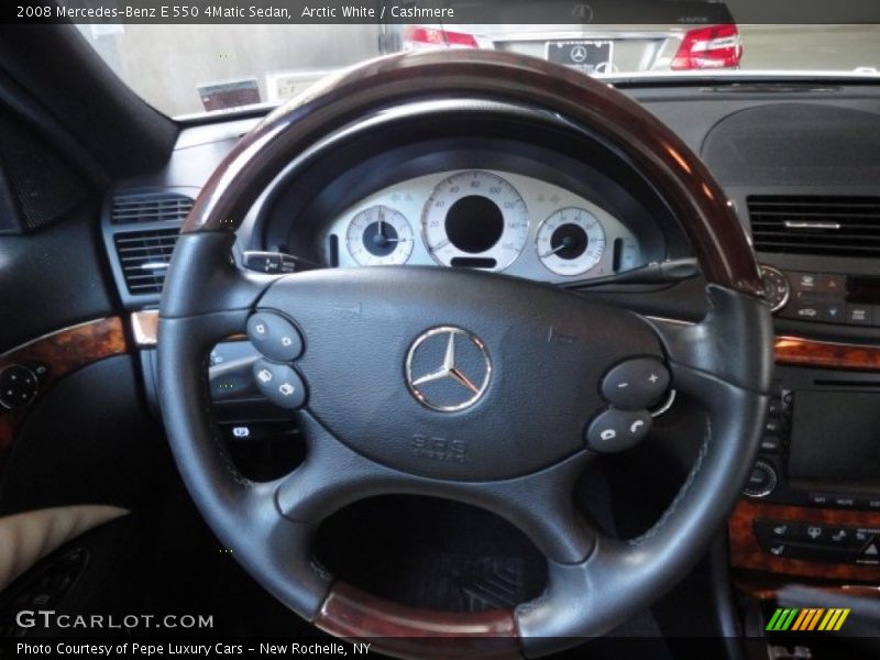  2008 E 550 4Matic Sedan Steering Wheel