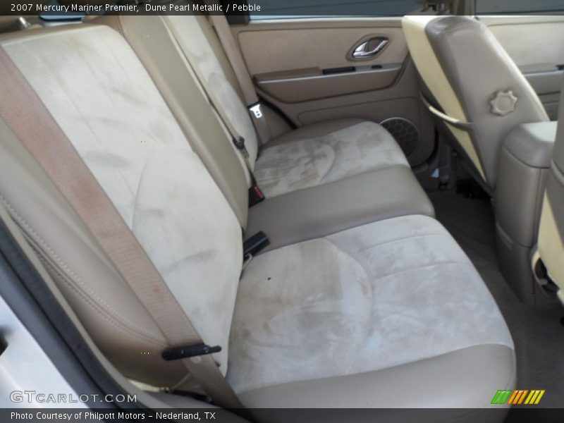 Dune Pearl Metallic / Pebble 2007 Mercury Mariner Premier