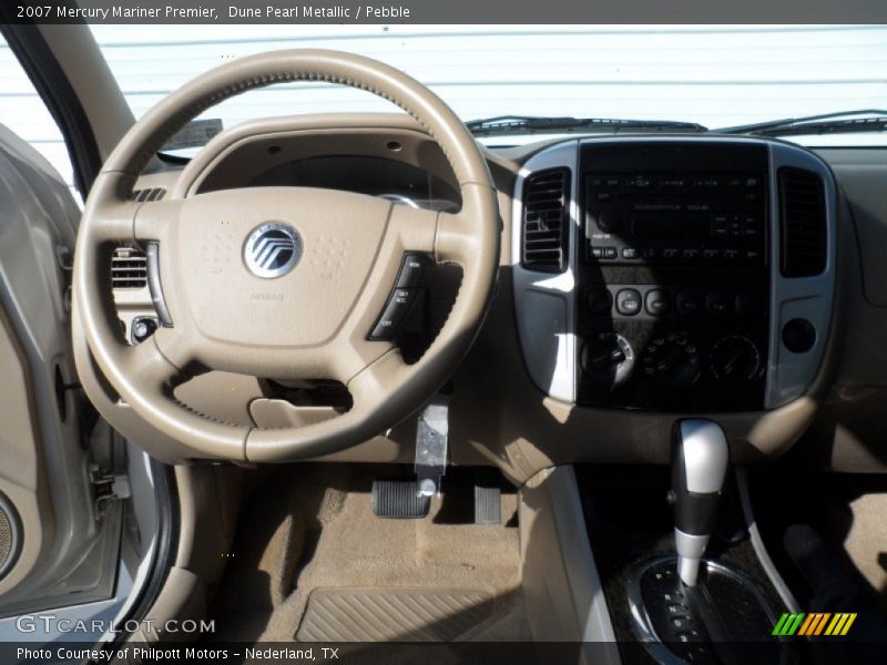 Dune Pearl Metallic / Pebble 2007 Mercury Mariner Premier