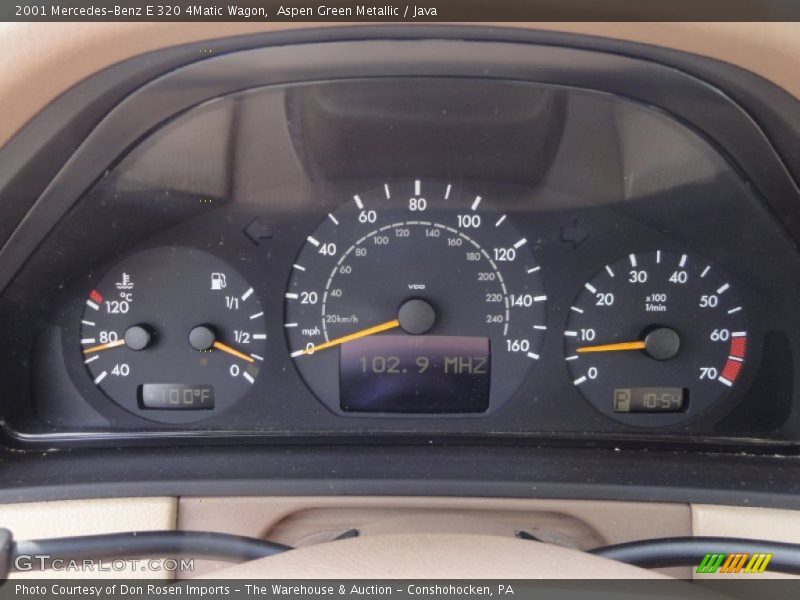 Aspen Green Metallic / Java 2001 Mercedes-Benz E 320 4Matic Wagon