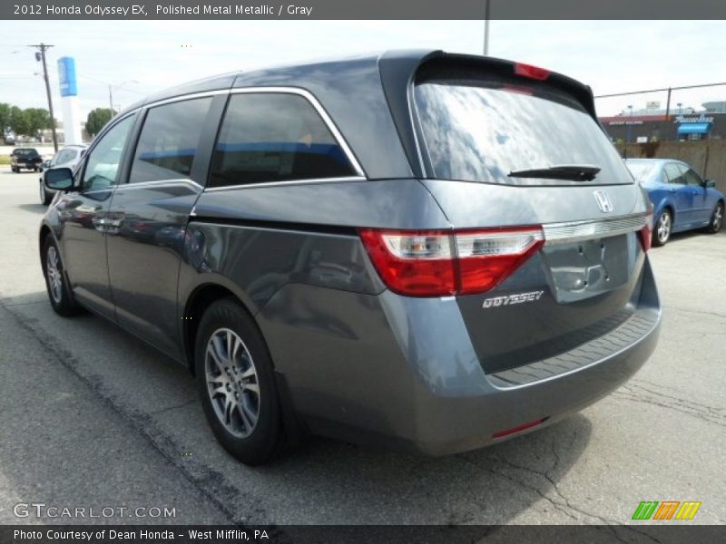 Polished Metal Metallic / Gray 2012 Honda Odyssey EX