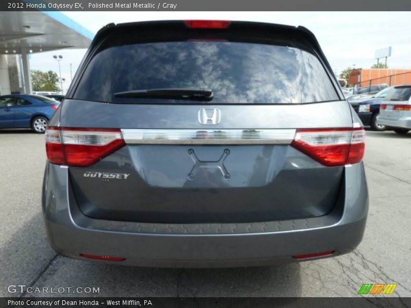 Polished Metal Metallic / Gray 2012 Honda Odyssey EX