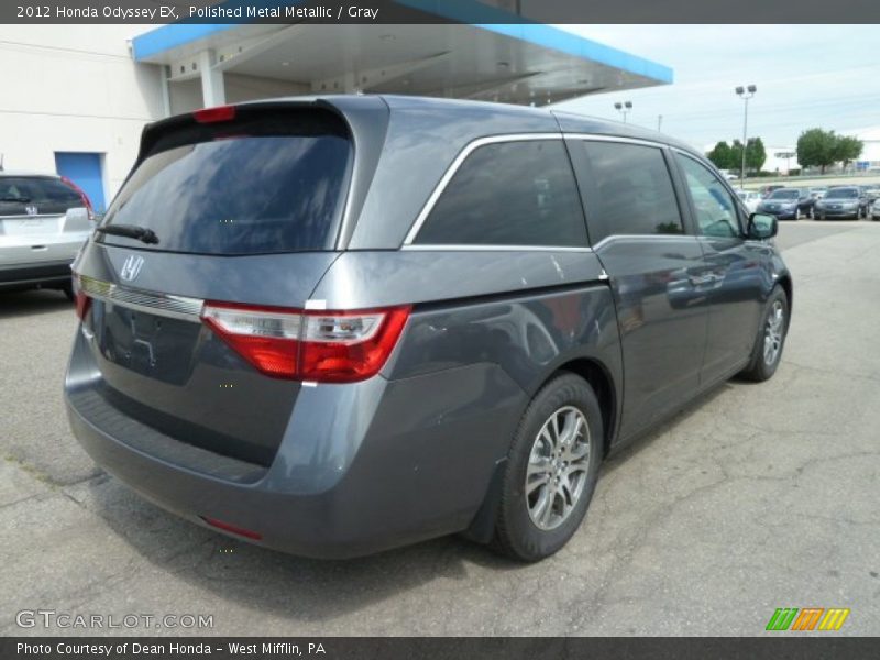Polished Metal Metallic / Gray 2012 Honda Odyssey EX