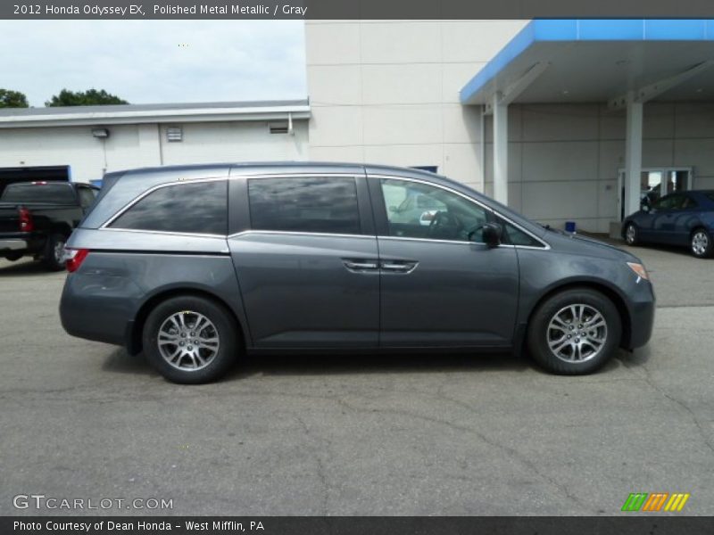 Polished Metal Metallic / Gray 2012 Honda Odyssey EX