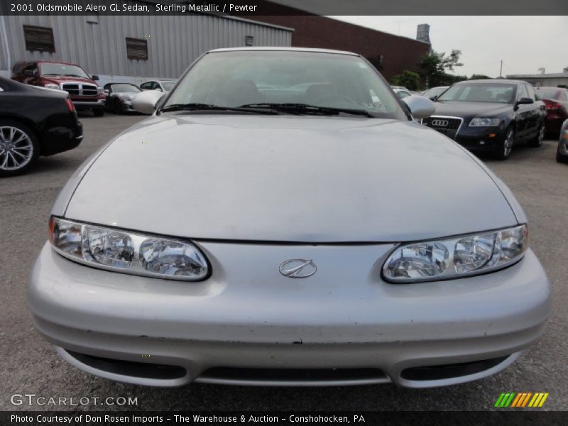 Sterling Metallic / Pewter 2001 Oldsmobile Alero GL Sedan
