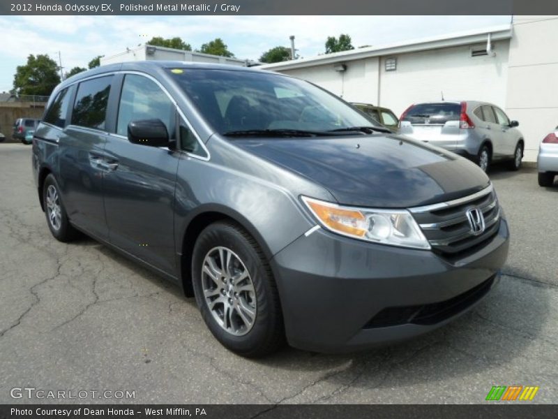 Polished Metal Metallic / Gray 2012 Honda Odyssey EX