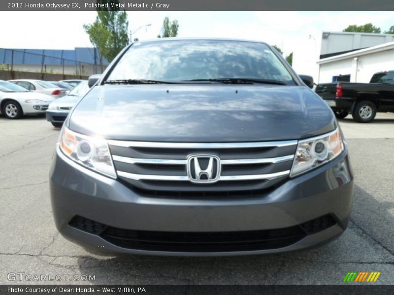 Polished Metal Metallic / Gray 2012 Honda Odyssey EX