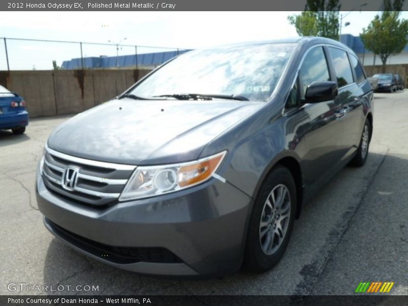 Polished Metal Metallic / Gray 2012 Honda Odyssey EX