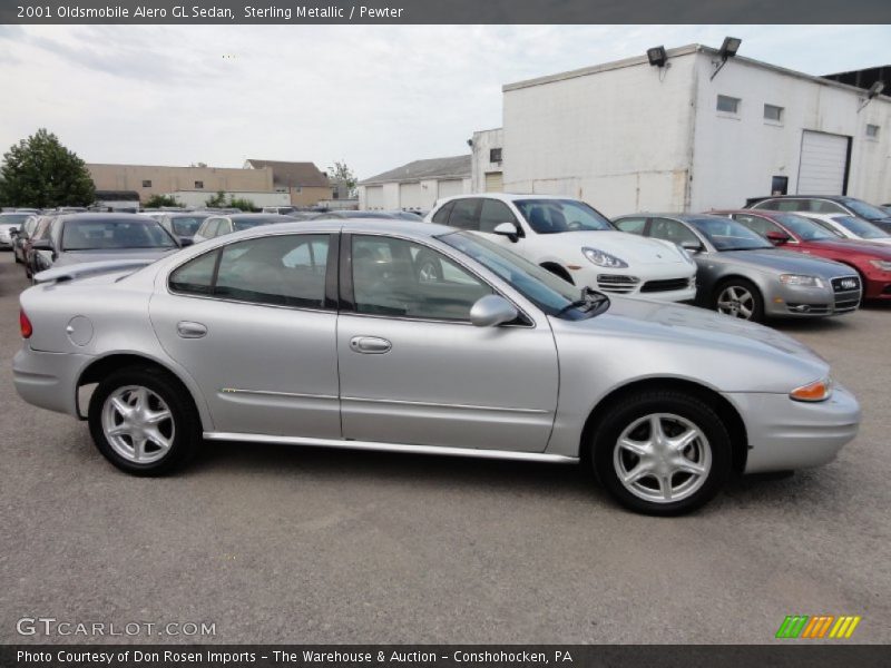 Sterling Metallic / Pewter 2001 Oldsmobile Alero GL Sedan