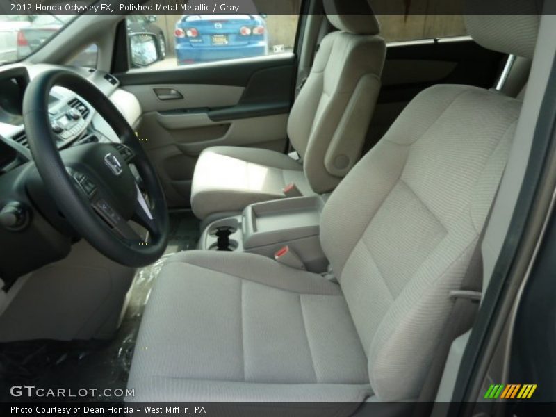 Polished Metal Metallic / Gray 2012 Honda Odyssey EX