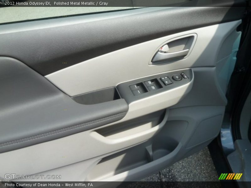 Polished Metal Metallic / Gray 2012 Honda Odyssey EX