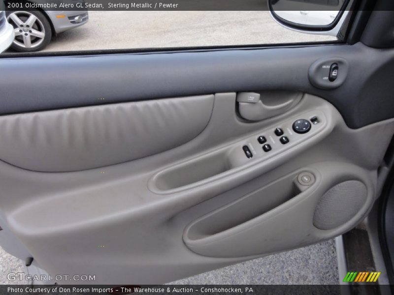 Sterling Metallic / Pewter 2001 Oldsmobile Alero GL Sedan