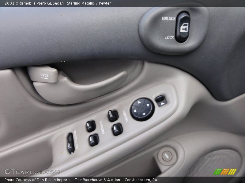 Sterling Metallic / Pewter 2001 Oldsmobile Alero GL Sedan