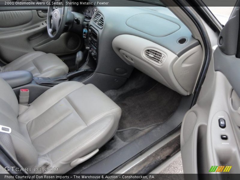 Sterling Metallic / Pewter 2001 Oldsmobile Alero GL Sedan