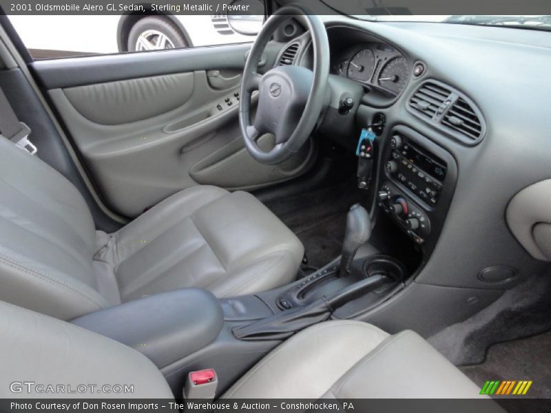 Sterling Metallic / Pewter 2001 Oldsmobile Alero GL Sedan