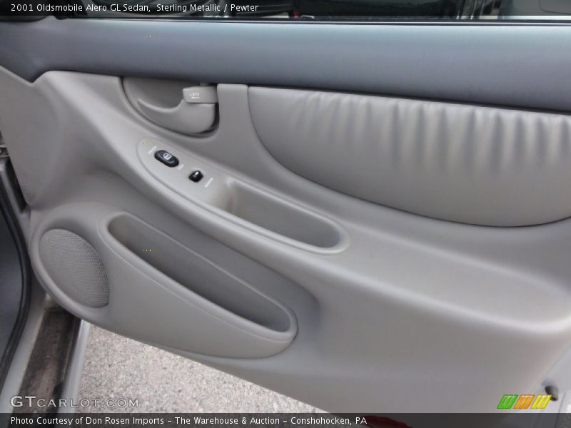 Sterling Metallic / Pewter 2001 Oldsmobile Alero GL Sedan