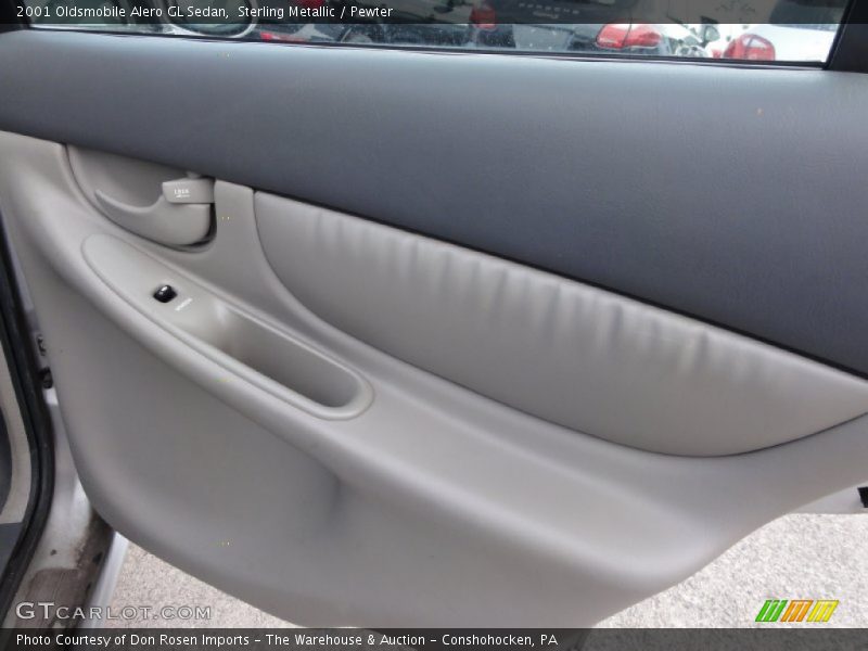 Sterling Metallic / Pewter 2001 Oldsmobile Alero GL Sedan