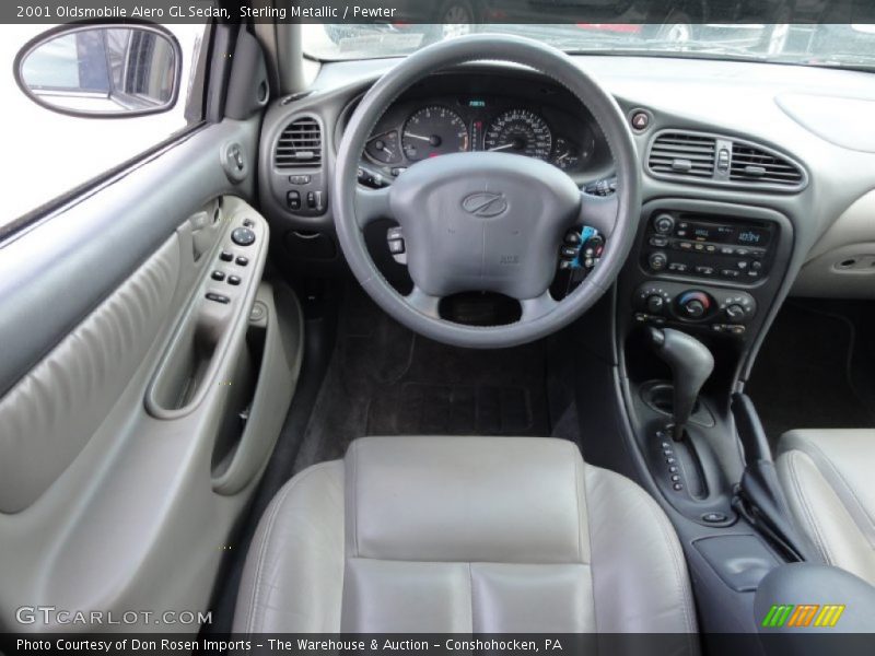 Sterling Metallic / Pewter 2001 Oldsmobile Alero GL Sedan